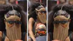 Significance of Sheebah's face chain at the battle press conference and beyond/Instagram