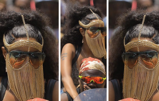 Significance of Sheebah's face chain at the battle press conference and beyond/Instagram