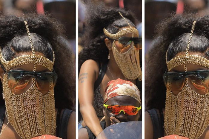 Significance of Sheebah's face chain at the battle press conference and beyond/Instagram