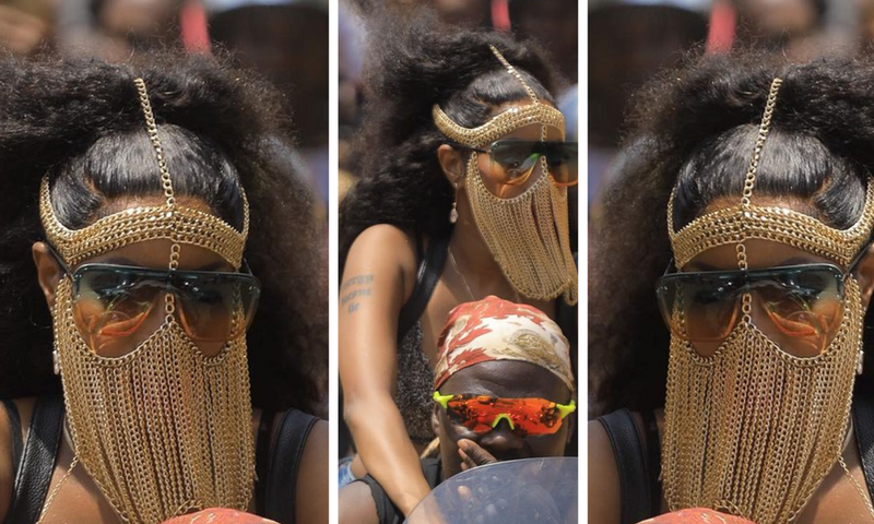 Significance of Sheebah's face chain at the battle press conference and beyond/Instagram