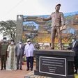 The Minister of Defence and Veteran Affairs Vincent Bamulangaki Ssempijja hailed President Museveni for sparing time to grace the unveiling ceremony of the monument.