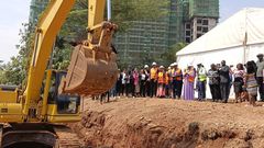 Construction of the Cadenza residence was launched on Friday