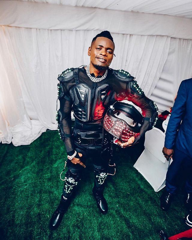 Pallaso's Predator costume at the Love Fest concert/Instagram