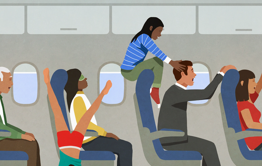 How to make travelling with children less stressful [GettyImages]