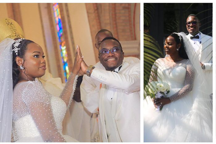 Charles Bbaale Mayiga finally tied the knot with Sonia Nnaabagereka