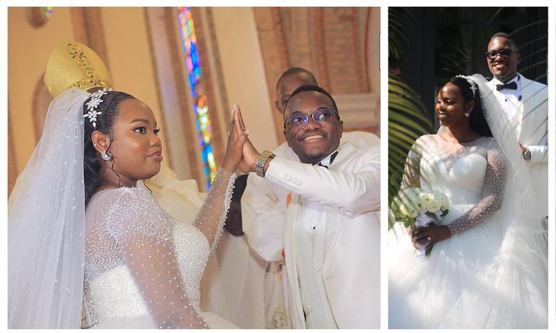 Charles Bbaale Mayiga finally tied the knot with Sonia Nnaabagereka