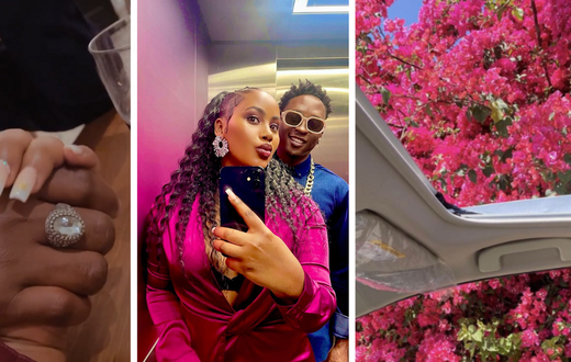 Take me back to May - Beenie Gunter and Baby Mama date-night nostalgia/Instagram