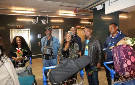 Afrigo Band members stuck at the airport in Turkey