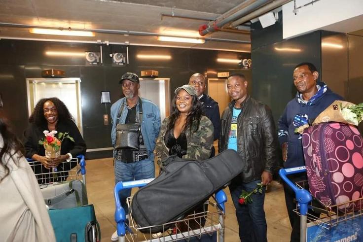 Afrigo Band members stuck at the airport in Turkey