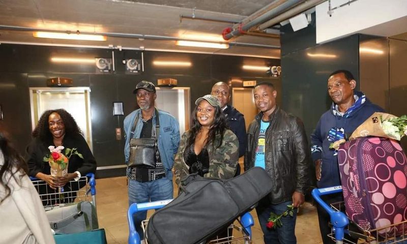 Afrigo Band members stuck at the airport in Turkey