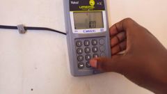 Checking your Yaka number on a Conlog meter