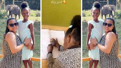Zuena delighted by the smart young girl Eman Ssali's becoming/Instagram