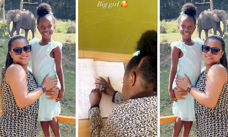 Zuena delighted by the smart young girl Eman Ssali's becoming/Instagram