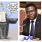 Minister Norbert Mao (R) says illustrations such as this of the Chief Justice (L) by cartoonist Jimmy Spire are degrading the Judiciary