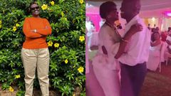 Winnie Byanyima and a screengrab from the video