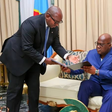 President Félix Tshisekedi with former DRC PM Jean-Michel Sama Lukonde