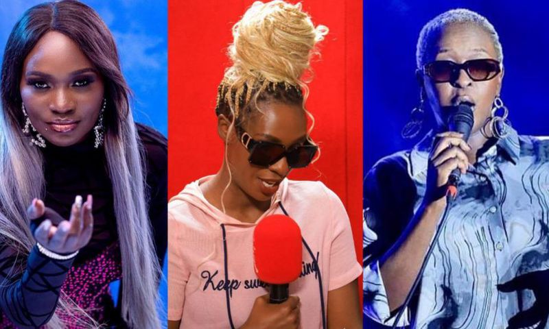 Jackie Chandiru, Cindy Sanyu and Lilian Mbabazi