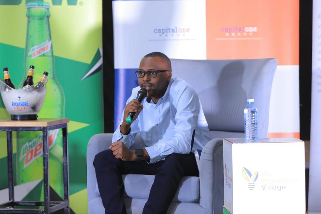 Emmy Hashakimana, the Marketing and Innovation Director at Uganda Breweries/Uganda Marketers Society Ignite session