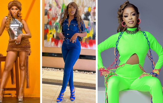 Two times Vinka has clashed with Nina Roz and Spice Diana this week/Instagram