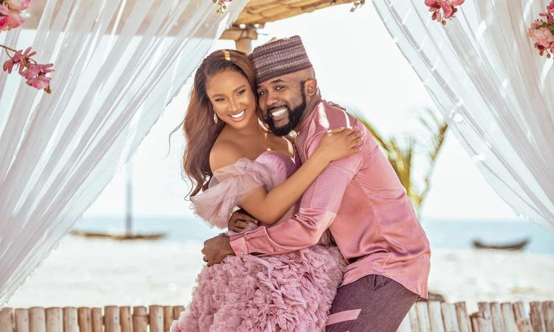 Banky and Adesua met online [Instagram]