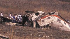Plane crash site