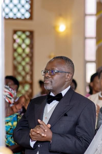 Prof Baryamureeba at his wedding