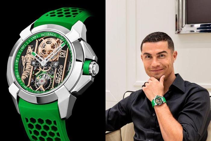 Cristiano Ronaldo gifted a customized luxury watch worth Shs660m with 26 white diamonds
