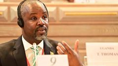 Uganda's Deputy Speaker of Parliament Thomas Tayebwa