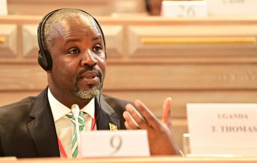 Uganda's Deputy Speaker of Parliament Thomas Tayebwa