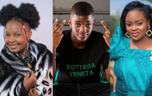 Evelyn Namulondo, Samuel Semakula and Rema Namakula