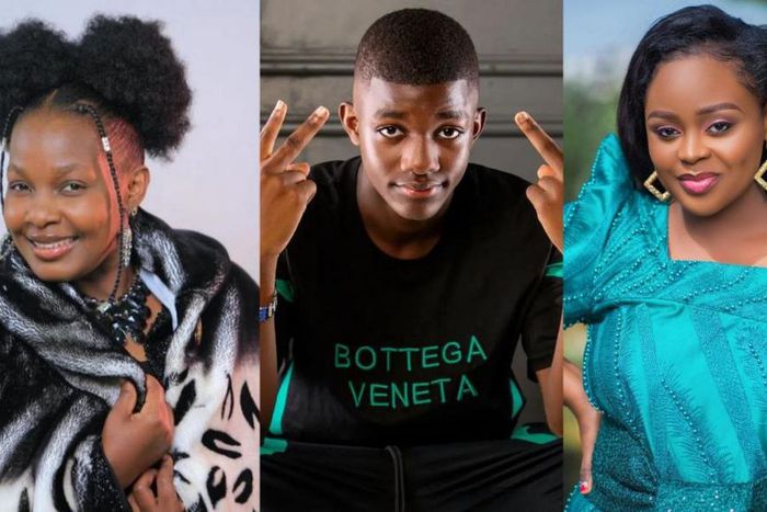 Evelyn Namulondo, Samuel Semakula and Rema Namakula