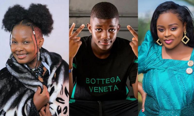 Evelyn Namulondo, Samuel Semakula and Rema Namakula