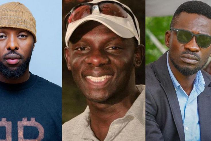 Eddy Kenzo, Wilson Bugembe and Bobi Wine