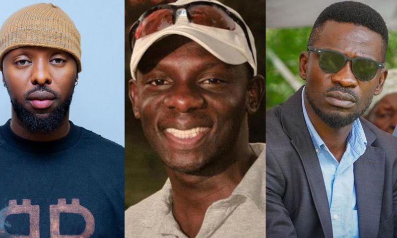 Eddy Kenzo, Wilson Bugembe and Bobi Wine