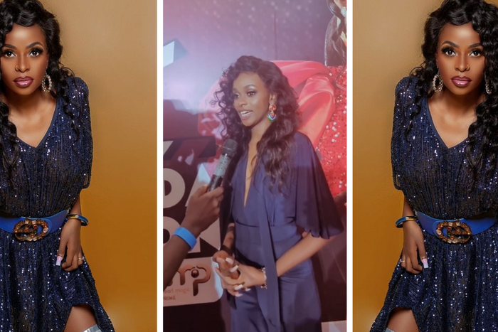 Hellen Lukoma stuns angelic at 'Beloved' premiere/Instagram