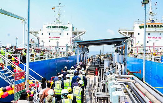 President Yoweri Museveni launched Lake Victoria Logistics, a company focused on reducing the cost of transporting fuel in Uganda.