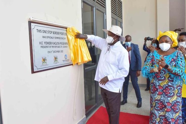 The Mpondwe market was commissioned by President Museveni in 2022