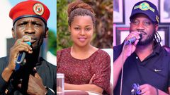Bobi Wine, Zuena Kirema and Bebe Cool