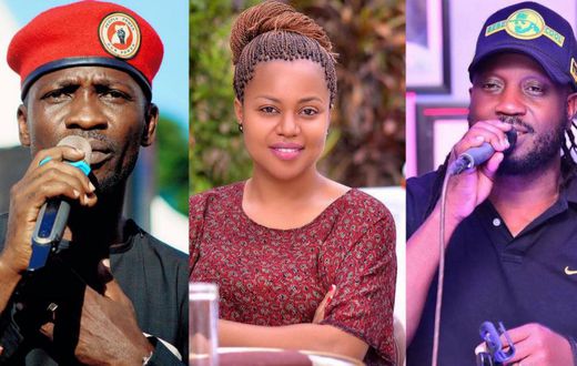 Bobi Wine, Zuena Kirema and Bebe Cool
