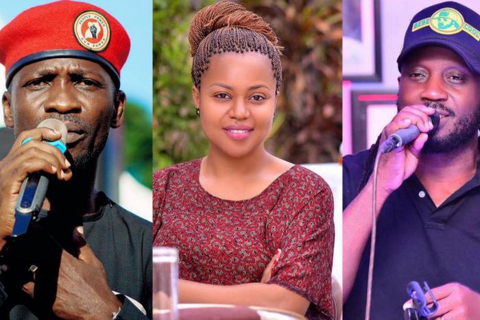 Bobi Wine, Zuena Kirema and Bebe Cool