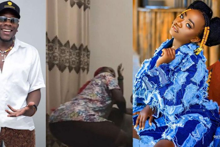 Geosteady, a screengrab from the video and Carol Nantongo