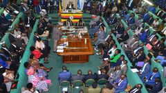 The Ugandan Parliament.AP Photo/Ronald Kabuubi