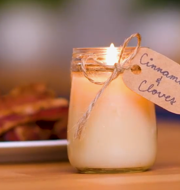 Cinnamon and cloves will mask the smell of grease