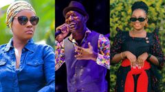 Juliana Kanyomozi, Eddie Yawe and Carol Nantongo