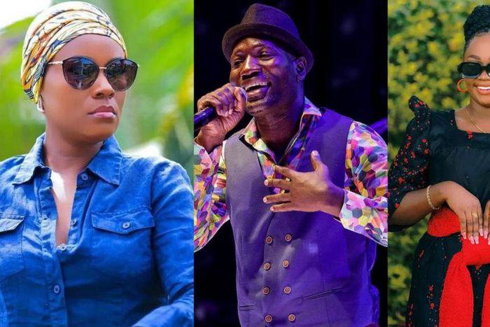 Juliana Kanyomozi, Eddie Yawe and Carol Nantongo