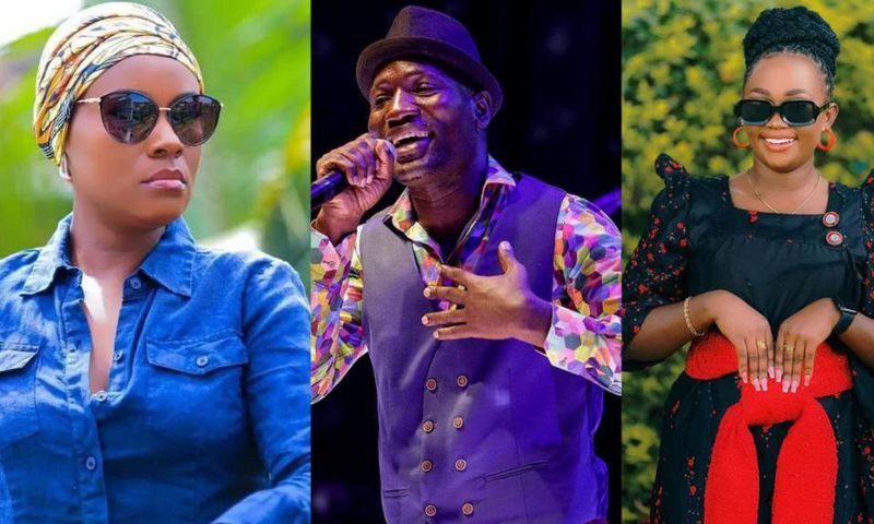 Juliana Kanyomozi, Eddie Yawe and Carol Nantongo