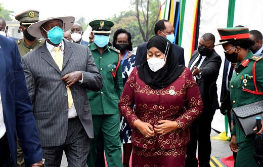 President of Uganda and President of Tanzania
