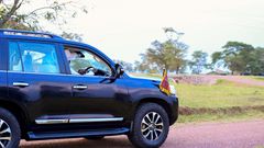 President Yoweri Museveni recounted surviving a car crash decades ago