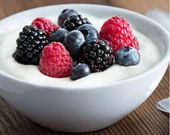 Yogurt + fruit