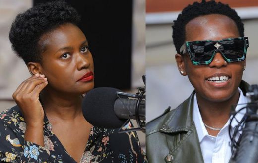 Juliana Kanyomozi and Azawi